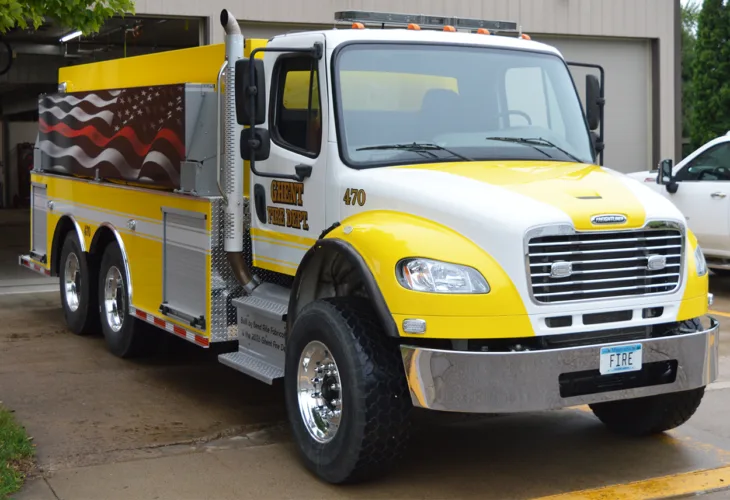 Ghent Fire Department builds tanker truck